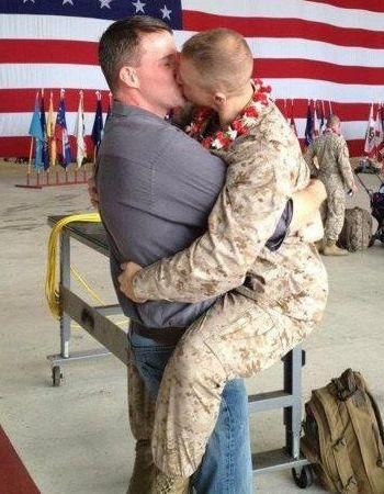 Gay Marine Photo Goes Viral