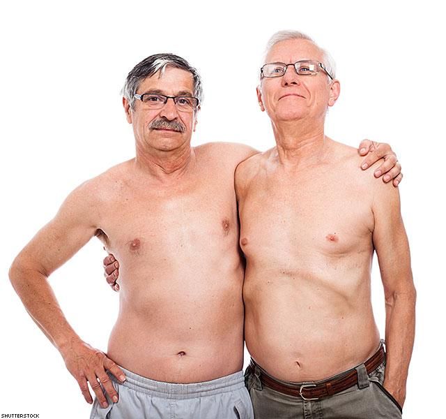 Threesome old men