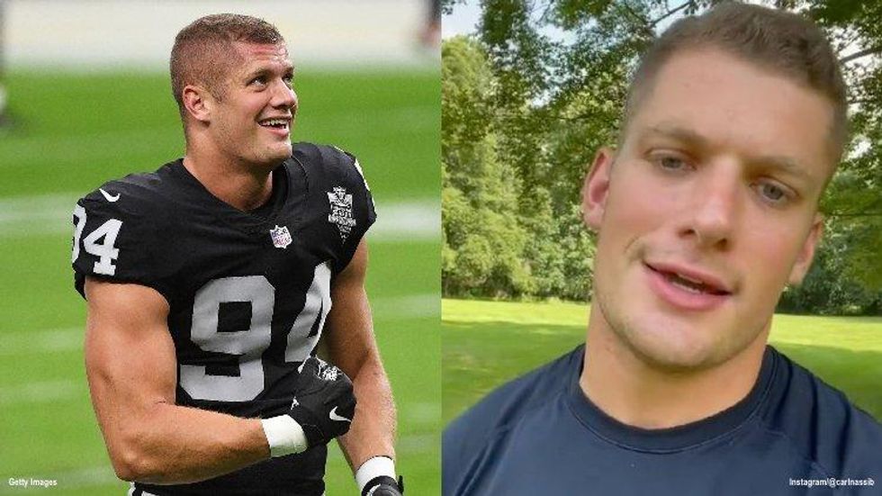 Purchase Carl Nassib Raiders' jerseys here - Silver And Black Pride