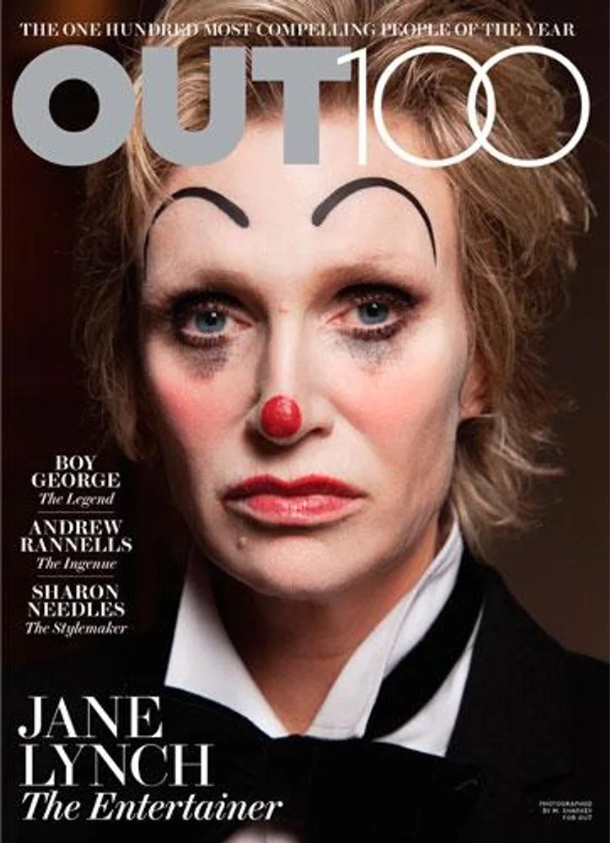 2012 Out100 cover: Jane Lynch