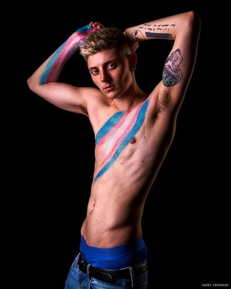 Shirtless With Glittering Rainbows: 24 Stunning Photos Honoring Pride