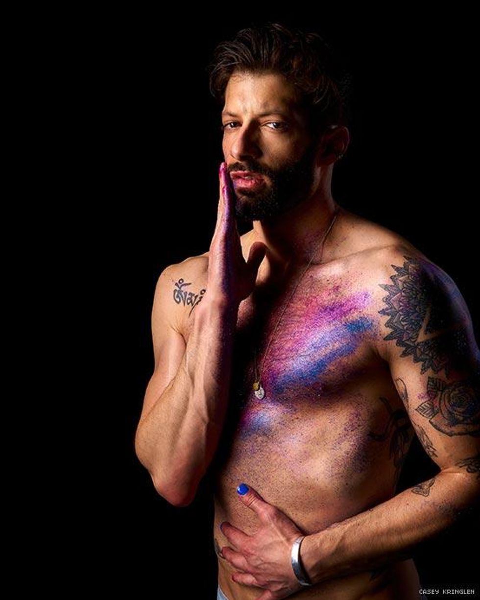 Shirtless With Glittering Rainbows: 24 Stunning Photos Honoring Pride