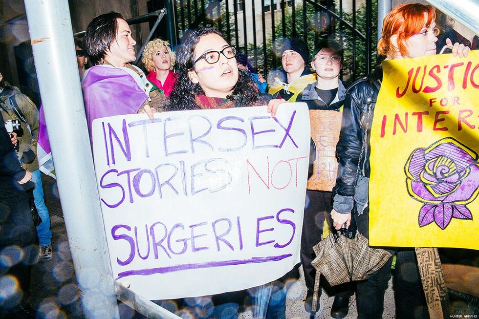 59 Pictures Of The Intersex Justice Project Demonstration At New York Presbyterian 7985