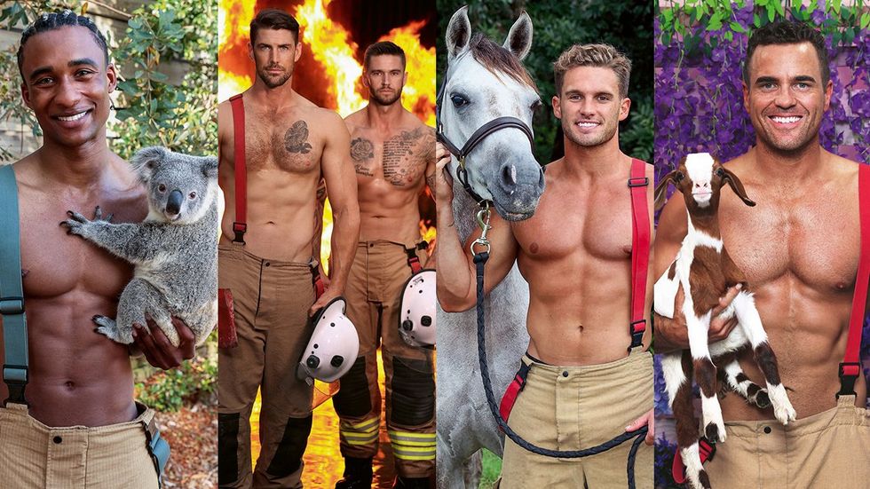 Follow the hot men in the 2025 Australian Firefighters Calendar