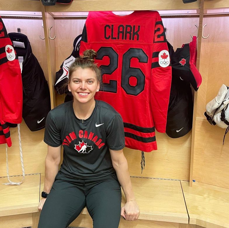 Emily Clark - Hockey player Canadian National team - Hockey canada