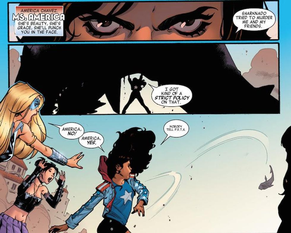 10 Things To Know About America Chavez The Mcus 1st Lesbian Superhero 1777