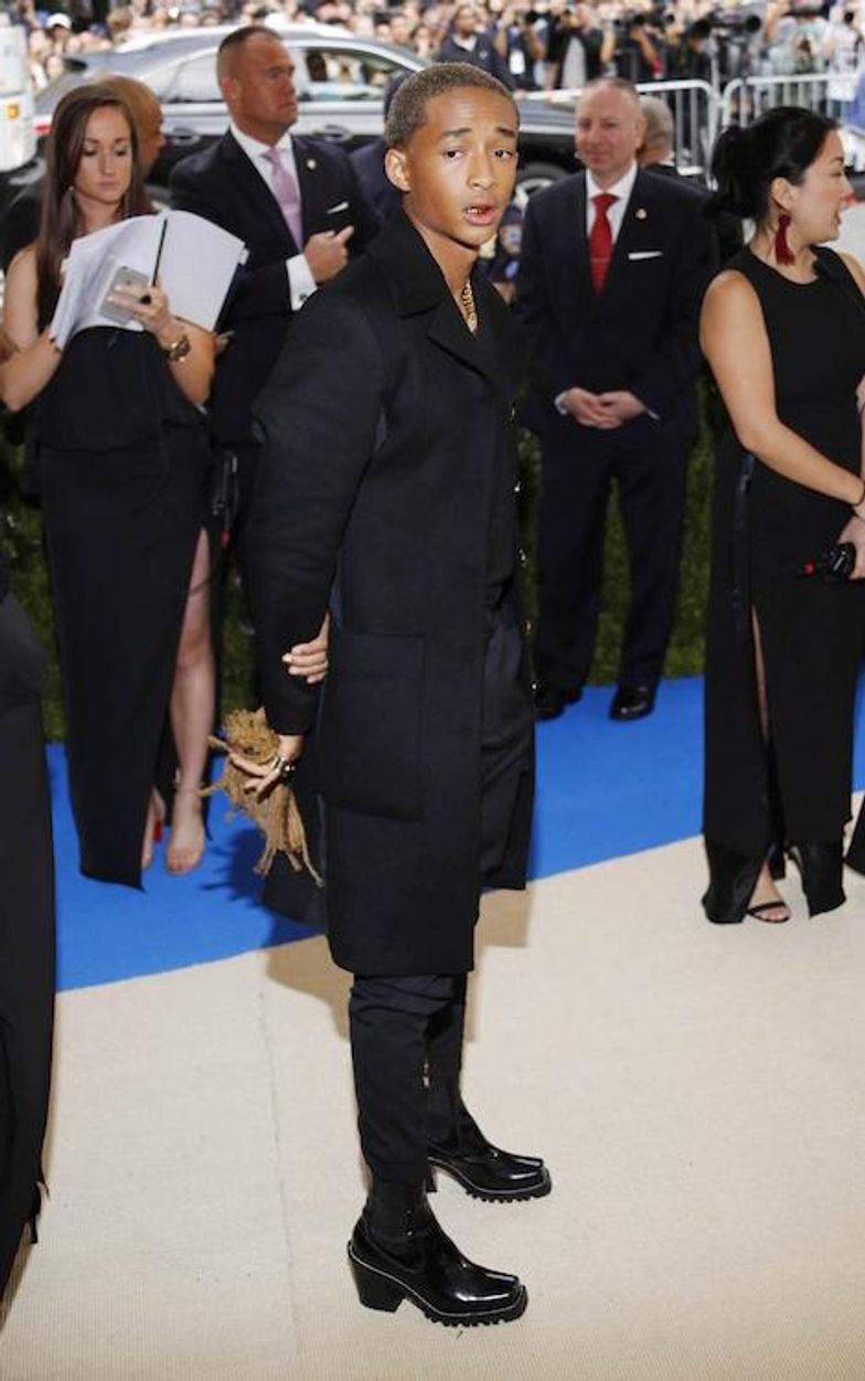 Jaden Smith Wears Louis Vuitton Boots at the 2017 Met Gala – Footwear News