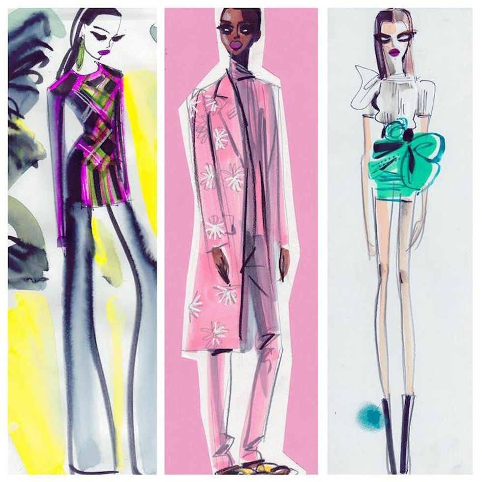 9 Fashion Illustrators You Should Follow On Instagram