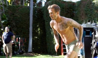 Bare it like Beckham: 10 male stars who modelled underwear