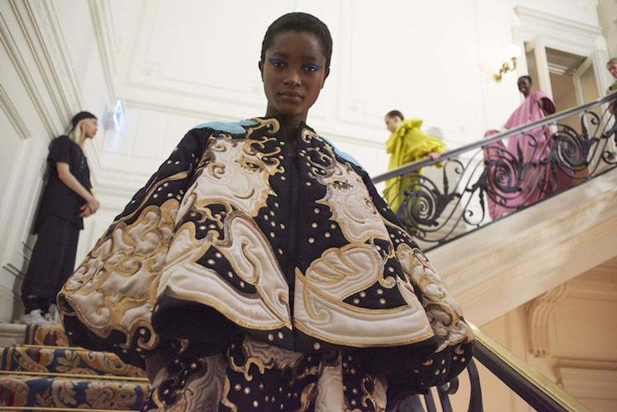 Behind-the-Scenes at Valentino's Couture Show