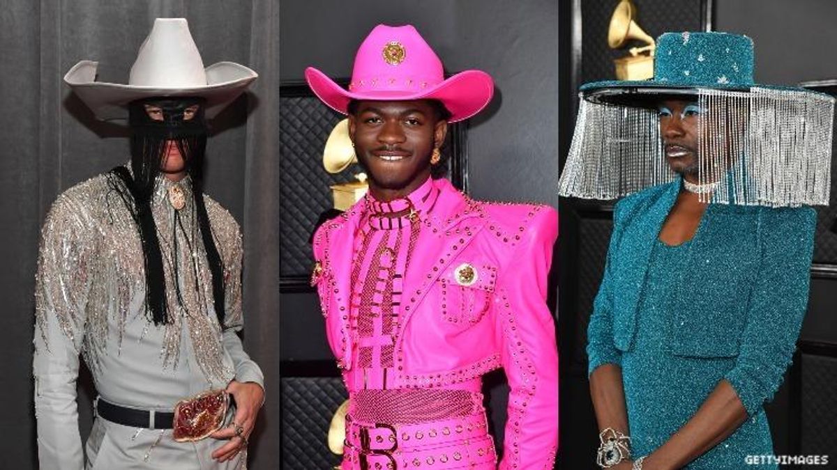 The Gay Yeehaw Agenda Hit the Grammys Red Carpet