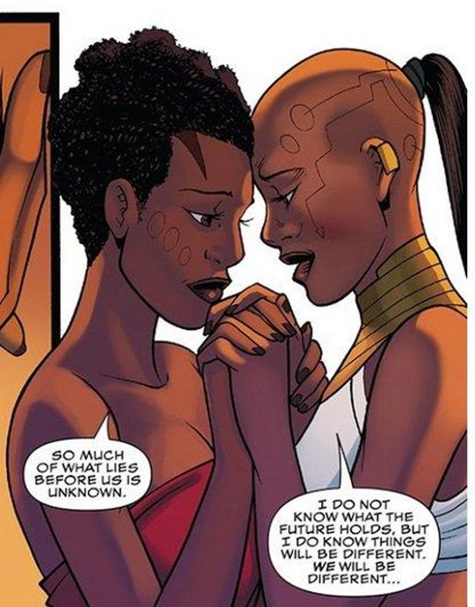 Black Panther Cartoon Porn - The 'Black Panther' Lesbian Romance That Almost Was