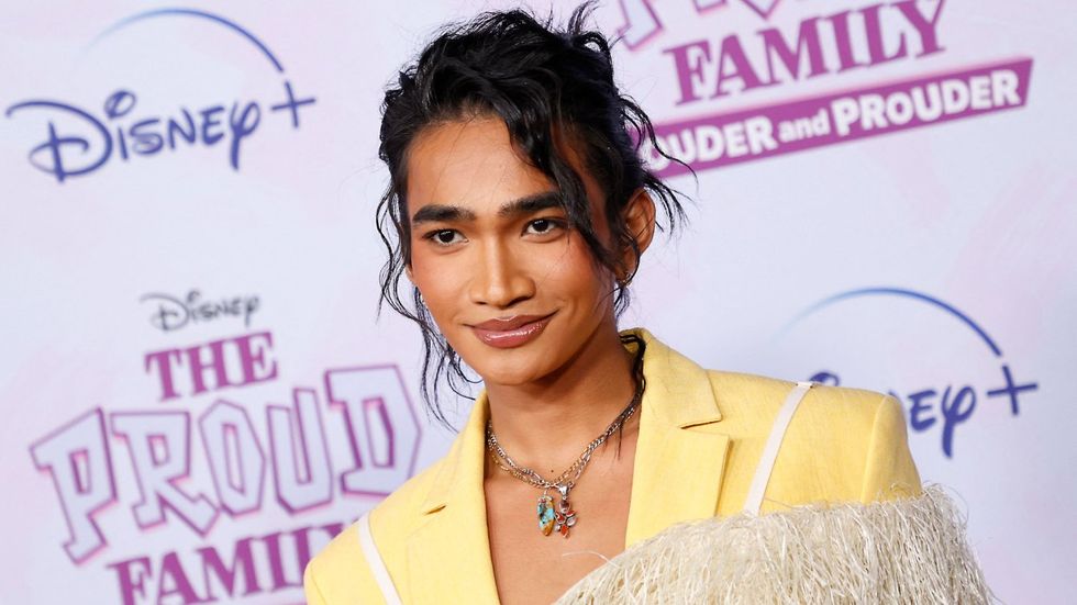 Bretman Rock attends 'The Proud Family: Louder and Prouder' red-carpet event