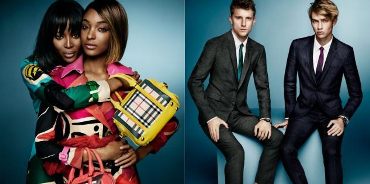 First Look: Naomi Campbell For Burberry Spring/Summer 2015
