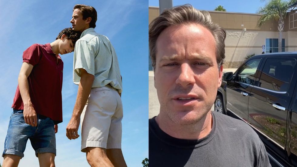 'Call Me by Your Name;' Armie Hammer selling his truck to CarMax because he can't afford gasoline prices