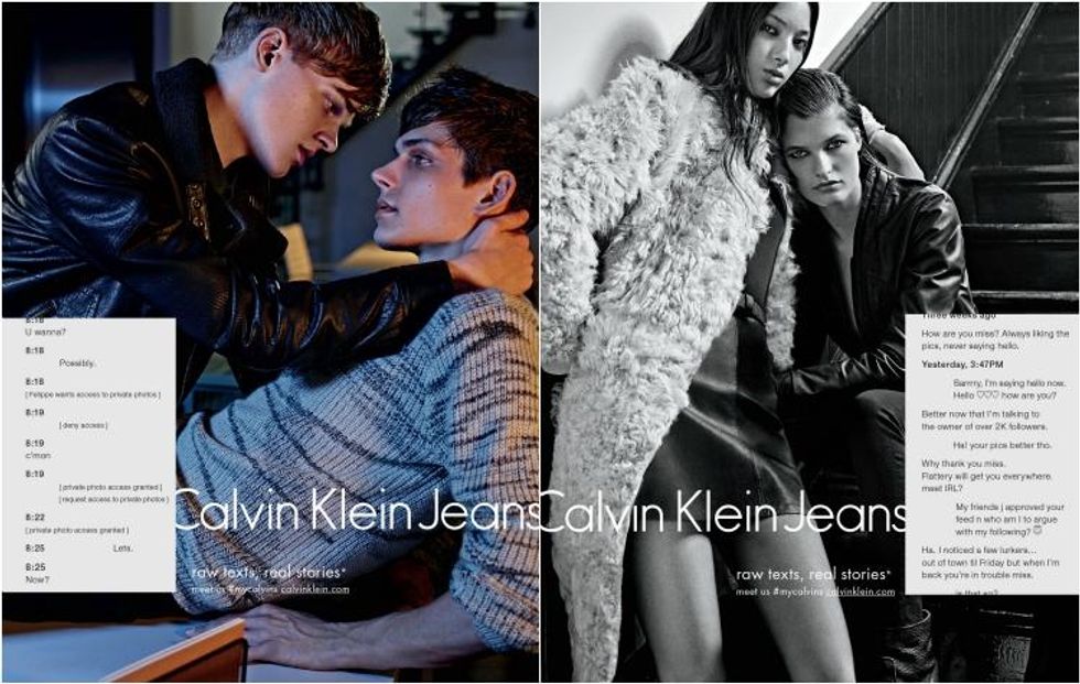 Calvin Klein Jeans Features Same-Sex Couples in New Fall Campaign