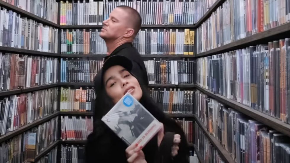 Channing Tatum and Zoë Kravitz via Criterion on YouTube