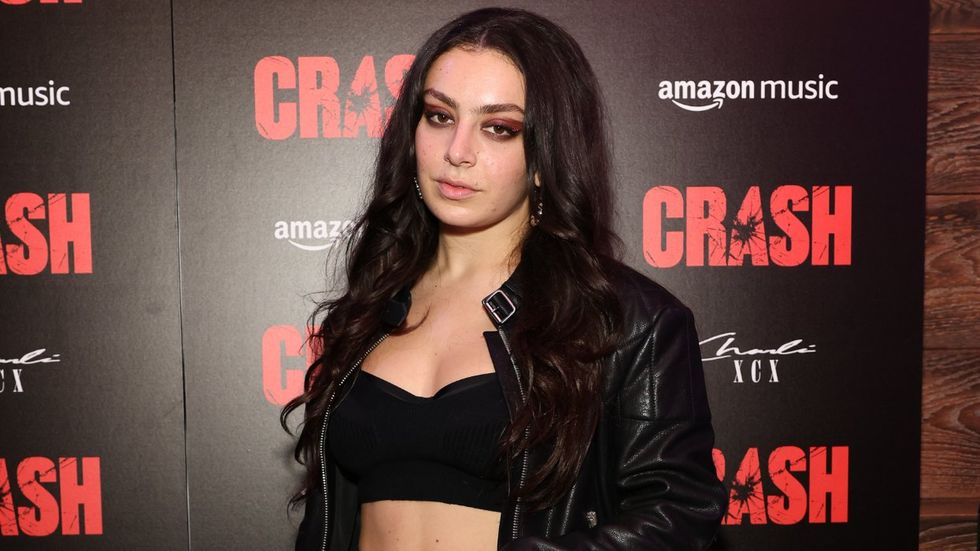 Charli XCX attending an event for Crash