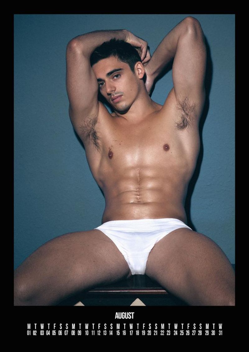 British Diver Chris Mears Strips For Steamy Calendar