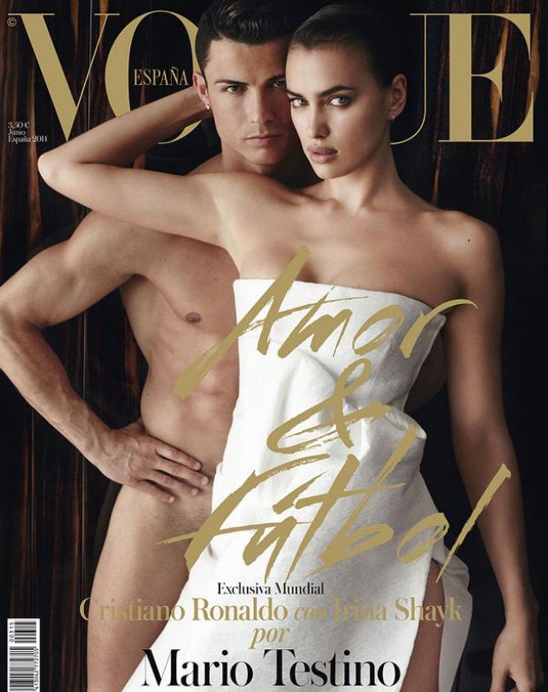 Cristiano Ronaldo Naked On The Cover of Vogue España