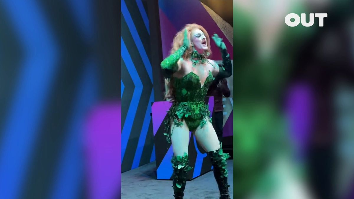 Watch Pattie Gonia surprise Cynthia Erivo with epic Wicked lip sync