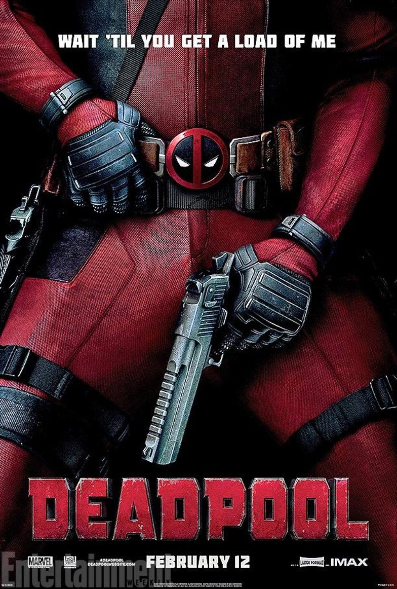 Ryan Reynolds shows off butt in 'Deadpool' movie poster 