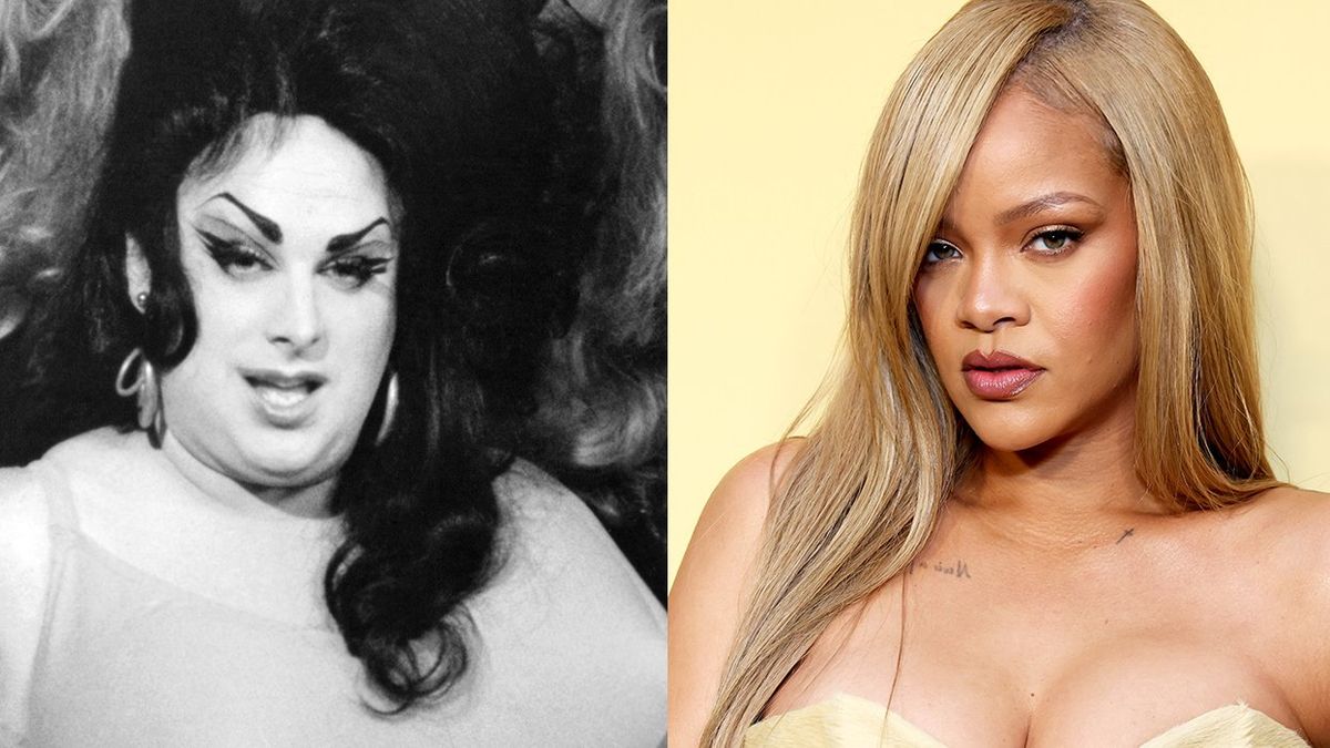 drag queen divine in 1974 John Waters film Female Trouble Rihanna celebrates new Fenty Beauty line