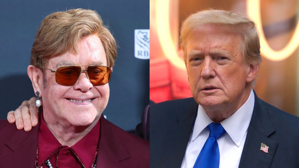 Elton John; Donald Trump