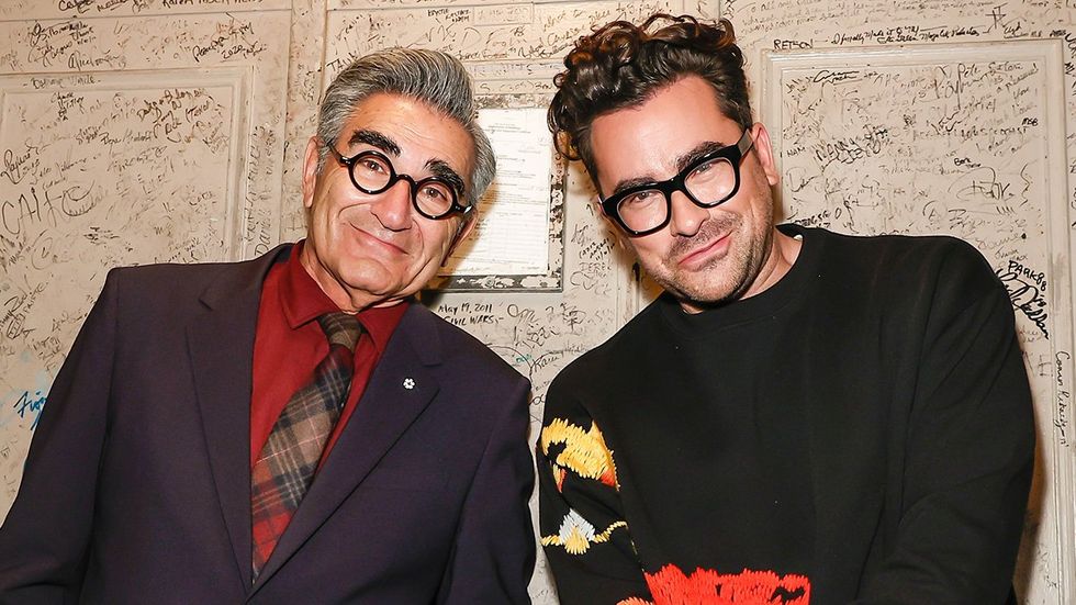 Eugene Dan Levy father son actors hosting upcoming 76th Emmy Awards 2024