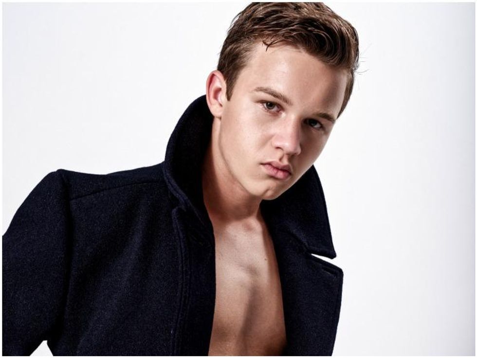 School Sexkiss Com - Gavin MacIntosh Discusses His Gay Kiss On the Fosters and What's Next For  Him