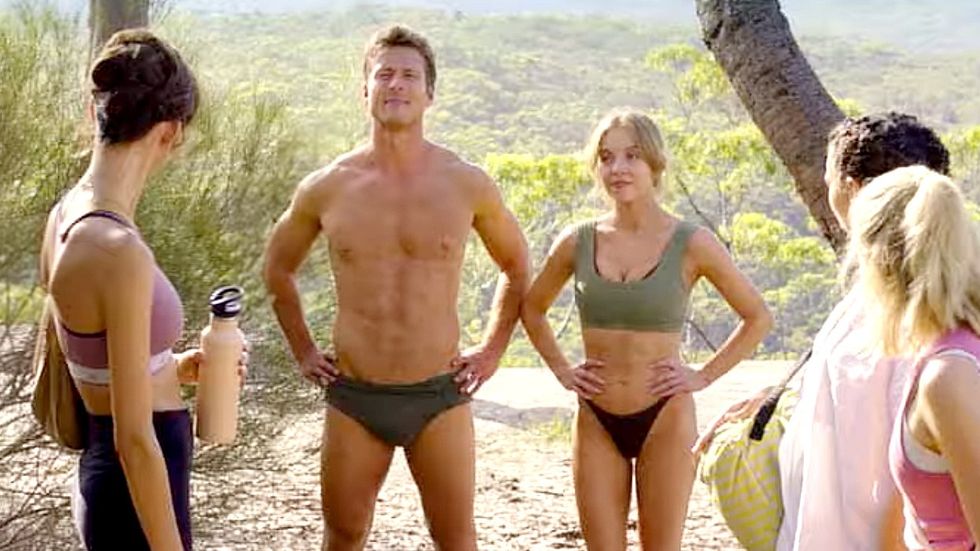 Glen Powell Bares It All in Front of Sydney Sweeney in 'Anyone but