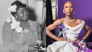 Cynthia Erivo kicked off the 2025 Oscars with an iconic reference