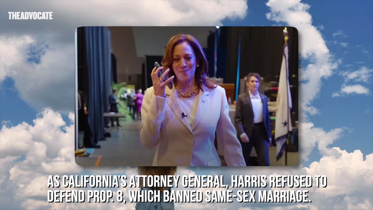 How pro-LGBTQ+ is Kamala Harris?