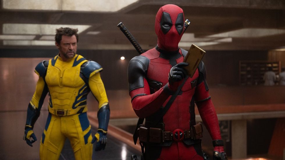 Hugh Jackman and Ryan Reynolds in 'Deadpool & Wolverine'