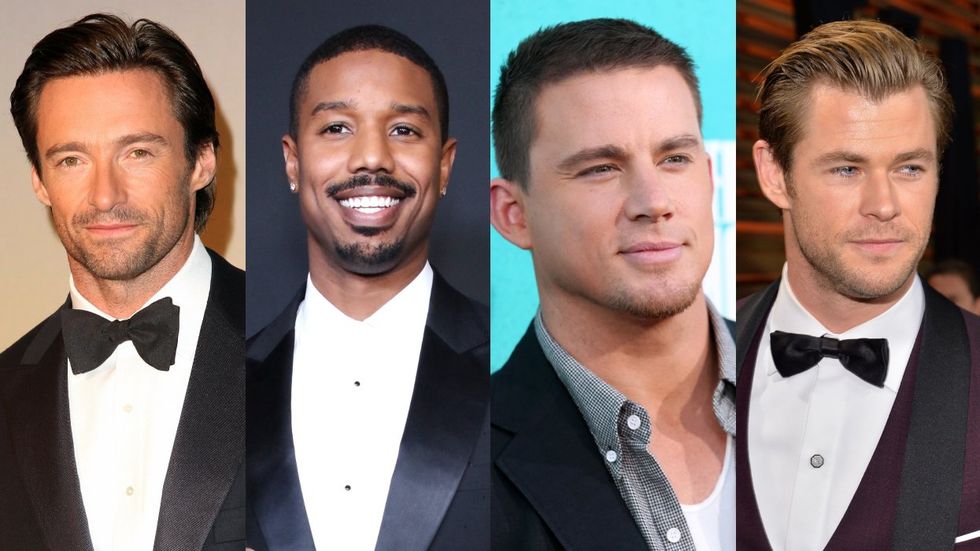 Hugh Jackman; Michael B. Jordan; Channing Tatum; Chris Hemsworth