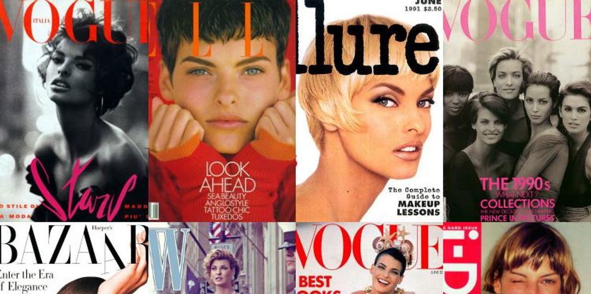 Linda Evangelista's 10 Best Magazine Covers