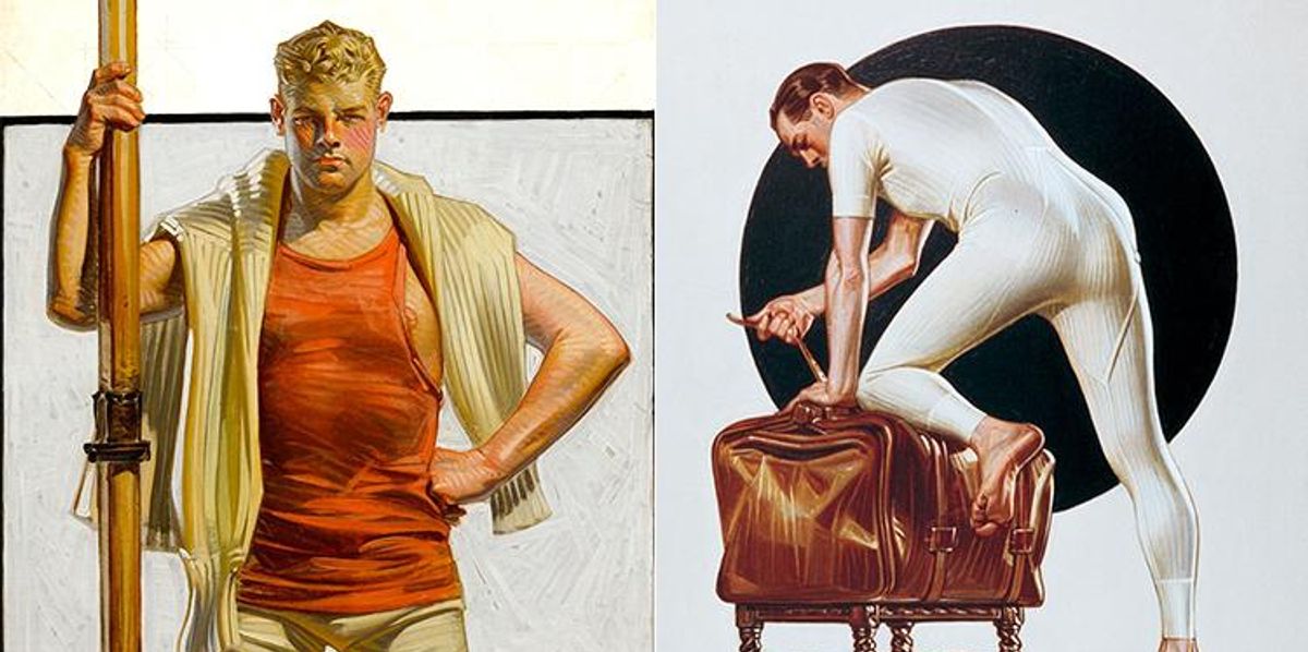 8 Illustrations That Show How J C Leyendecker Coded Queerness In Advertising