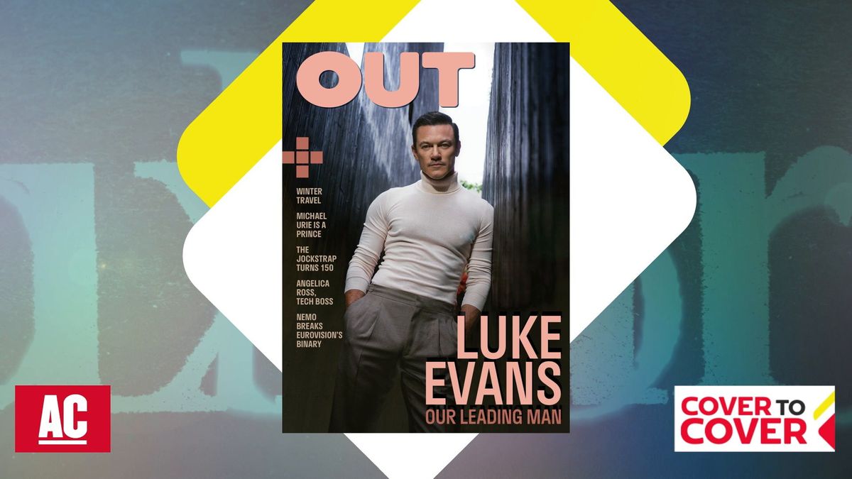 Go behind the scenes of Out's Luke Evans issue!