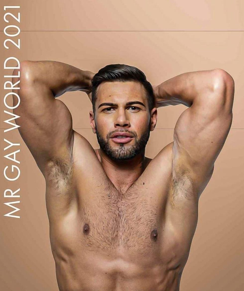 Meet the South African Hunk Who Won Mr. Gay World 2021