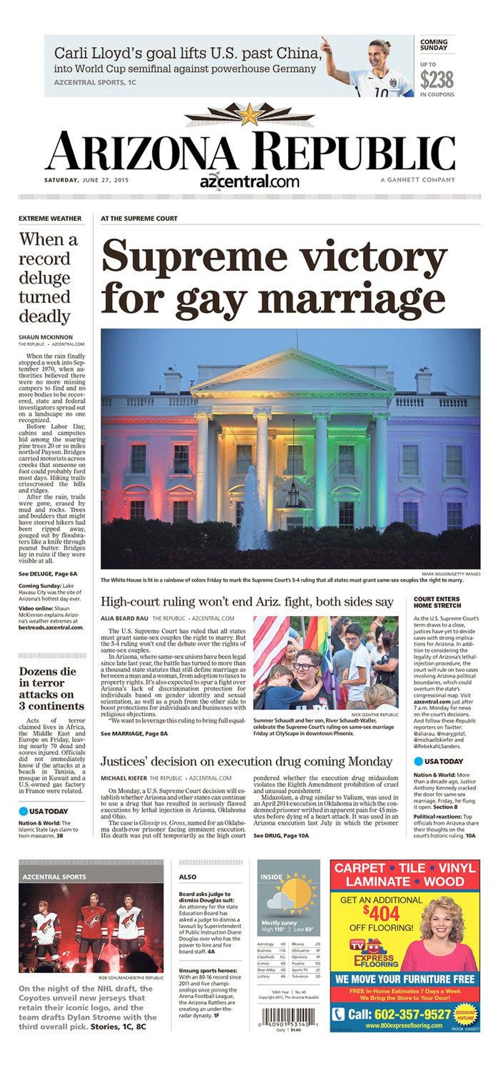 Flashback Friday: Marriage Equality Becomes a Reality