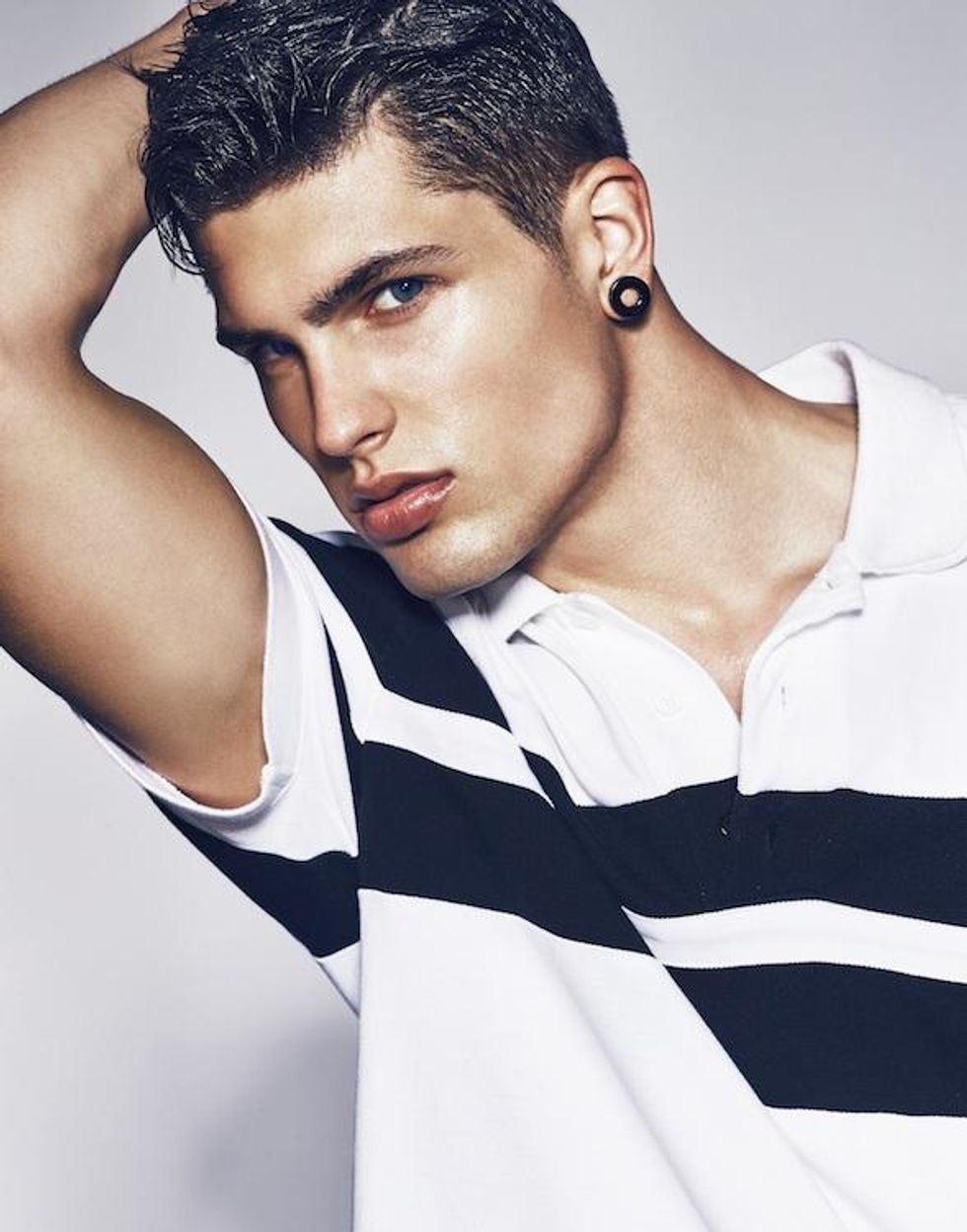 Model Watch Miroslav Cech Gets Physical In Attitude Magazine 6613