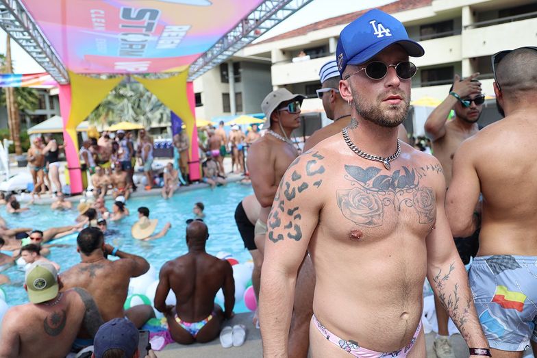 A Look Inside IBC's Redemption Pool Party in Palm Springs - Gay Desert  Guide Palm Springs