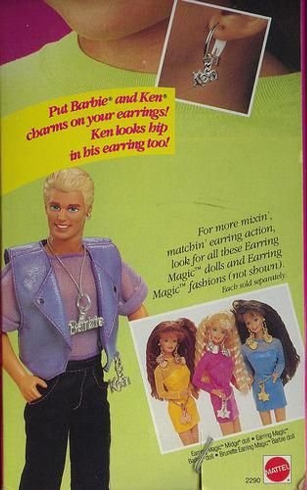 My Earring Magic Ken outfit for the Barbie Movie is complete : r