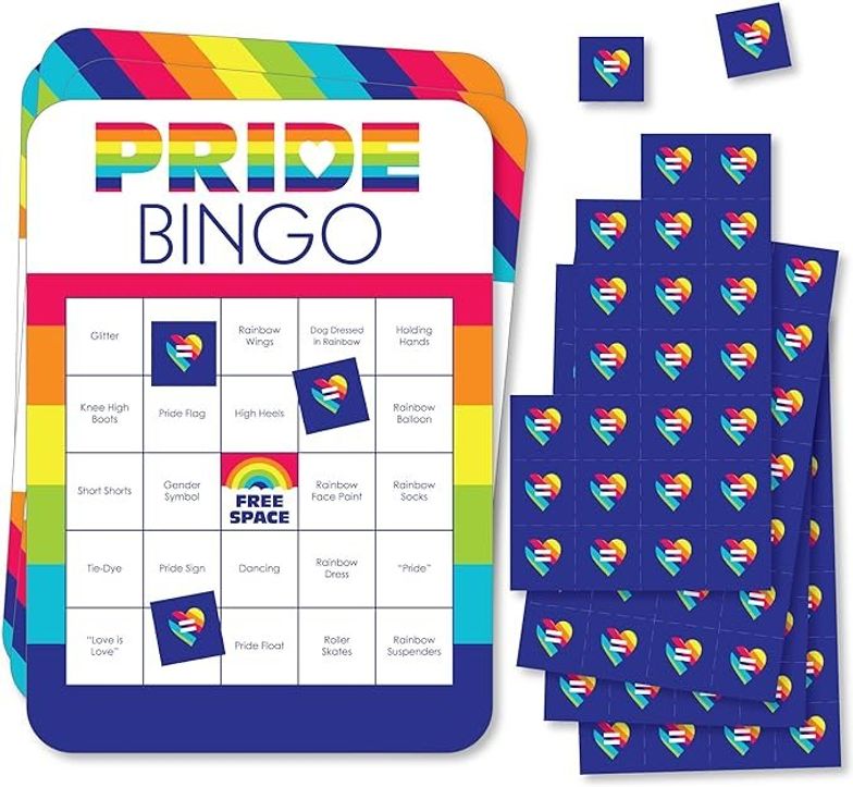 Pride Bingo Cards - Page 20