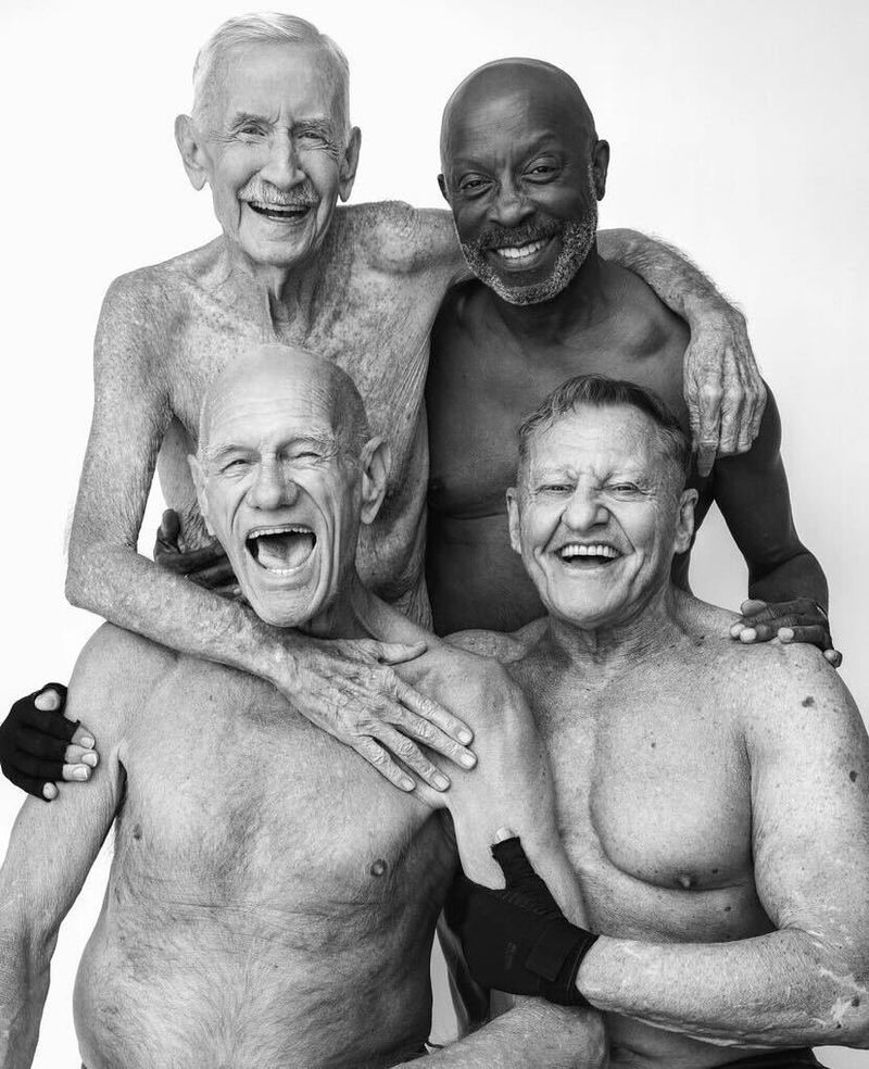 These stunning portraits of The Old Gays then & now show us the beauty of  our queer elders