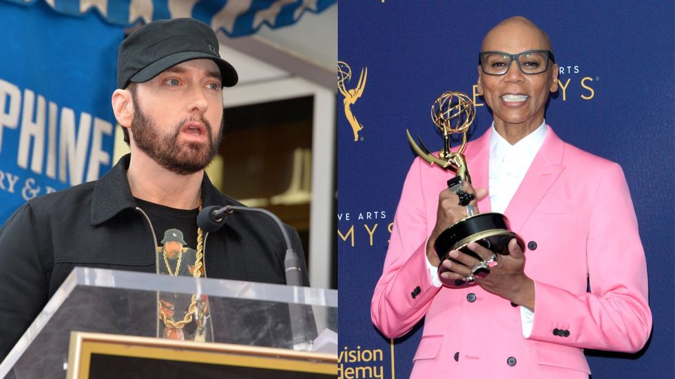 Eminem disses celebs in his new track, including... RuPaul?!
