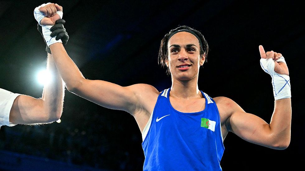 Imane Khelif 2024 paris olympic medal winning boxer