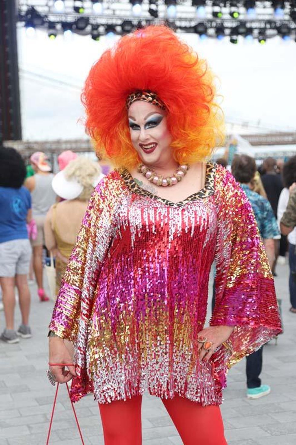 50 Photos of Dazzling Queens, Legends, & Allies at Wigstock 2.HO