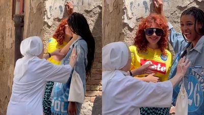 Homophobic Nun Freaks Out, Stops Models From Kissing During Photoshoot