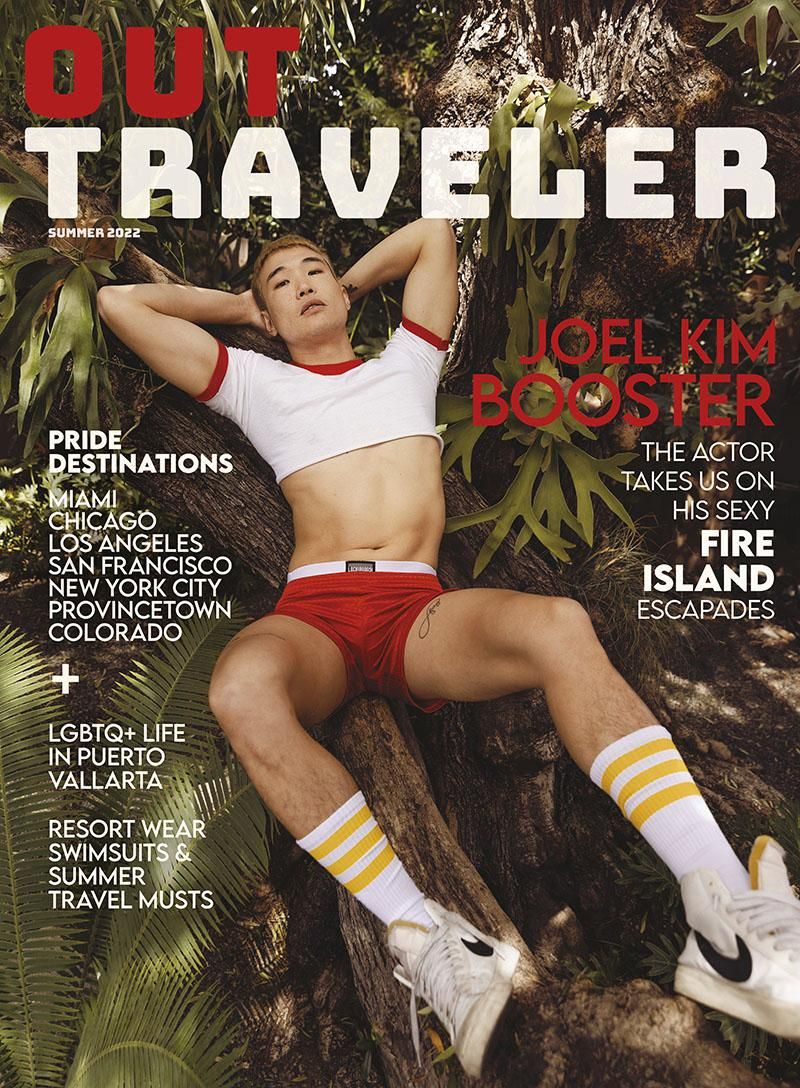 Joel Kim Booster Wears Speedos, Favorite Fire Island Gear in New Cover